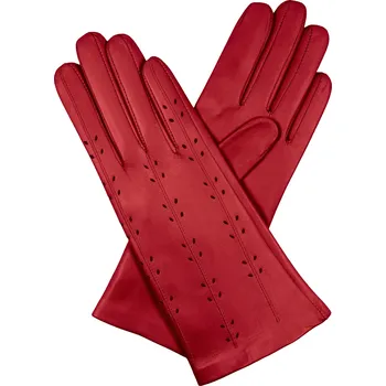 Rukavice Kreibich Dámské rukavice bezpodšívkové - cardinal červená Barva: 22 - cardinal červená, Velikost: 6,5