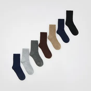 Dětská móda Reserved - Sada 7&nbsp;párů ponožek - tmavomodrá - 762GQ-59M - 762GQ-59M-K34