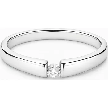 Prsten Zlatý 585/1000 prsten z bílého zlata s briliantem 386.2171 0,06ct
