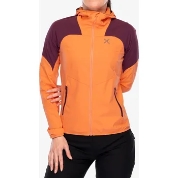 Softshellová bunda dámská Montura Rise Hooded Jacket - melon/wine red