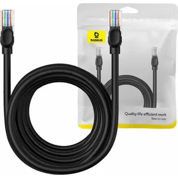 Počítačové příslušenství Baseus Baseus Ethernet CAT5 síťový kabel, 8m (černý)