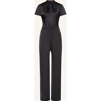 Dámský overall Hugo Dámský Saténový Overal Katene, černá, 32