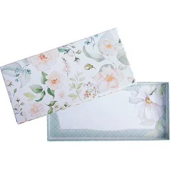 Dárková krabička Artebene Dárková svatební krabička 21,6x10,6cm s motivem divokých růží