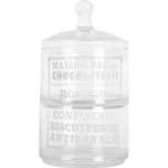 Clayre & Eef - Dvoupatrová skleněná dóza 6GL5209