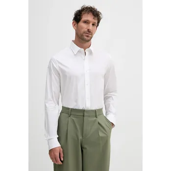 Pánská košile Košile Michael Kors CT5403V4CZ bílá 00X, vel. M