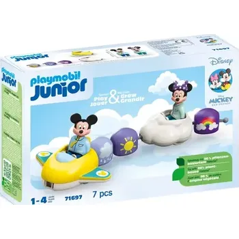 Stavebnice Playmobil Playmobil® Junior Disney 71697 Let Mickeyho a Minnie v oblacích (P 71697)
