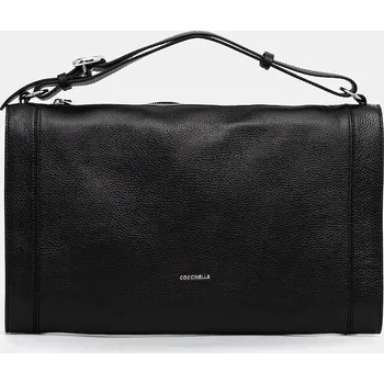 Kabelka Kožená kabelka Coccinelle ELINOR E1.TL5.12.02.01 černá 99X, vel. ONE SIZE