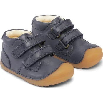 BUNDGAARD BAREFOOT dětská celoroční obuv - Petit Strap Navy Velikost: 26