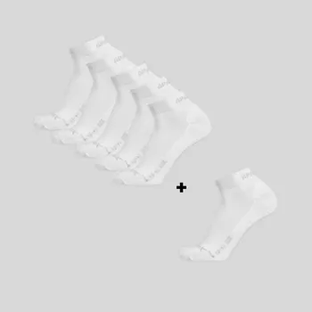 Pánské ponožky APASOX set PIRIN bílý | Akce 5+1 ZDARMA Velikost: 48-49