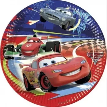 Party nádobí PROCOS Talíř CARS papírový velký 10ks