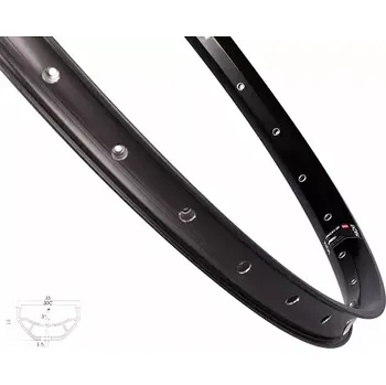 Ráfek na kolo Mach1 Ráfek MACH1 Trucky 30 Disc, 622x30, černá počet děr 28