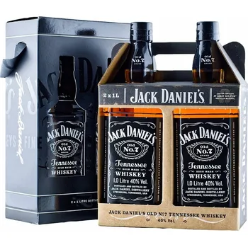 Whisky Jack Daniel's Twin Pack 40% 2x 1 l (karton)