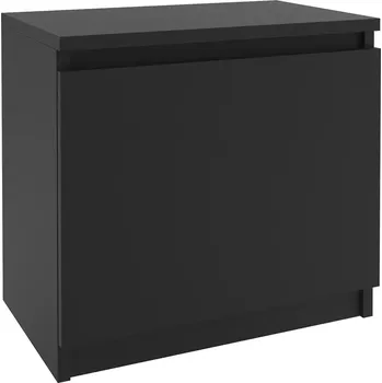 Noční stolek Noční stolek Belini černý SI SN1/0/B/B/0/0