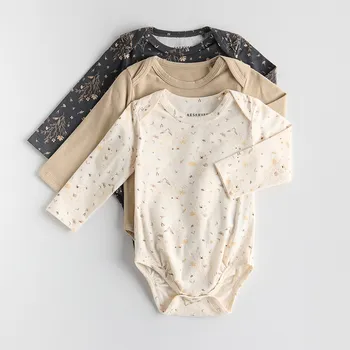 Reserved - Sada 3 bavlněných body - krémová - 7256I-01X - 7256I-01X-62