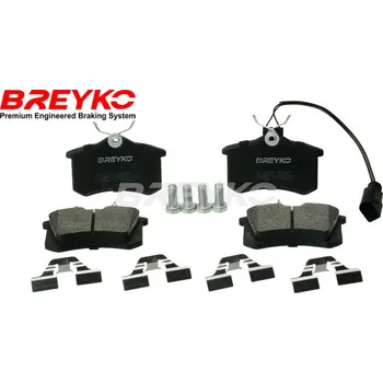 Brzdová destička Sada brzdových destiček, vždy 4 kusy v sadě DAVID VASCO Q1415