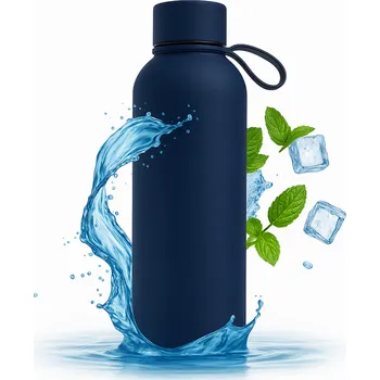 Valere Nerezová termoska TERMO SOFT 500ml / Tmavě modrá