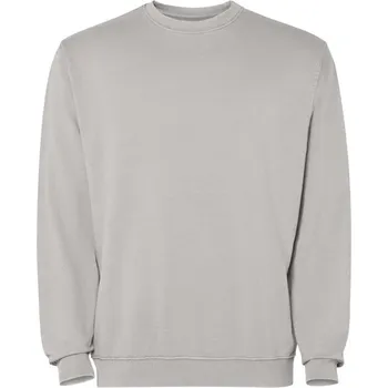 Pánský svetr Jaya unisex svetr s kulatým výstřihem crewneck - Šedá / roly-3XL