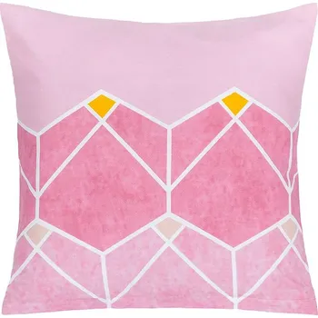 Povlak na dekorativní polštářek Povláček bavlněný Růžová BX12357 - 40x40 cm