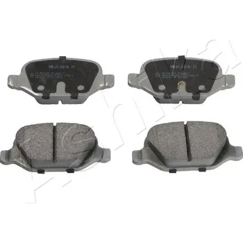 Brzdová destička Sada brzdových destiček, kotoučová brzda ASHIKA GROUP 51-00-00003