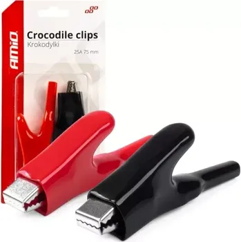 AMIO Krokosvorky 2ks 25A 75mm