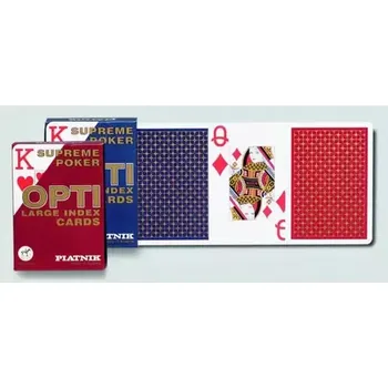 Piatnik Poker Opti Velký index (1419-PI)