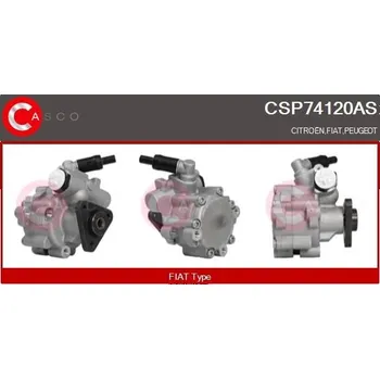 Posilovač řízení Hydraulické čerpadlo, řízení CASCO CSP74120AS
