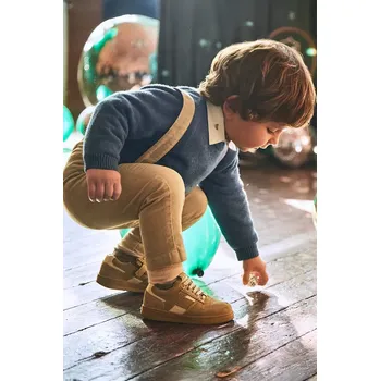 Kojenecký svetr s příměsí vlny Mayoral 351.3E.Baby.9BYA modrá 95X, vel. 104