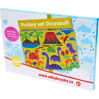 Hračka pro nejmenší svět KREATIVITY WIKY Kreativní set - DINOSAURUS