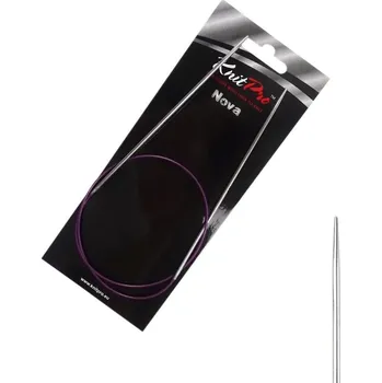 Jehlice KnitPro Nova kruhové kovové fixní jehlice 2,25mm 60cm (KnitPro Nova kruhové kovové jehlice 2,25 60cm)