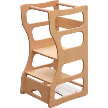 Jídelní židle Učící věž TWINN 83x45 cm hnědá