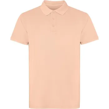 Pánské tričko Cobain unisex polokošile s krátkým rukávem - Světle oranžová / XS