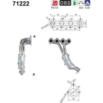 Katalyzátor Katalyzátor AS 71222