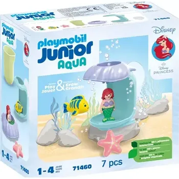 Stavebnice Playmobil Playmobil® Junior Disney 71460 Arielina mušlová sprcha (P 71460)