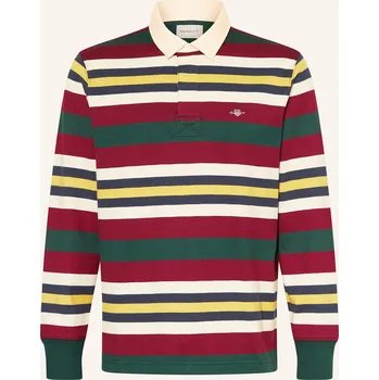 Pánské tričko Gant Pánské Úpletové Rugbyové Tričko, tmavě červená / bílá /...