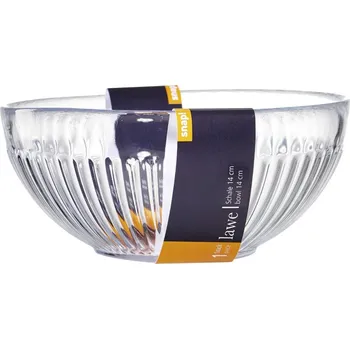 Skleněná miska Lawe, 14 cm