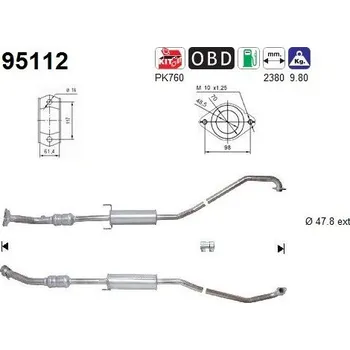 Katalyzátor Katalyzátor AS 95112