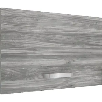 Kuchyňská skříňka Kuchyňská skříňka Belini nad digestoř 60 cm šedý antracit Glamour Wood TOR SGP60/2/WT/GW1/0/U