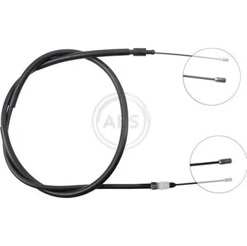 Lanko parkovací brzdy Tažné lanko, parkovací brzda A.B.S. K16868