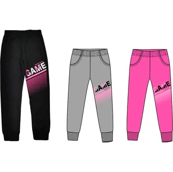 SEZON DÍVČÍ TEPLÁKY "GAME" Barva: růžová, Velikost: 158