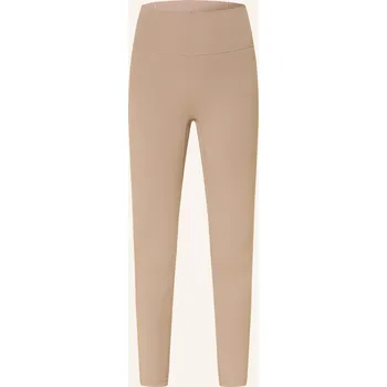 Dámské legíny Adidas Dámské Legíny All Me Rib 7/8 Leggings, béžová, 42