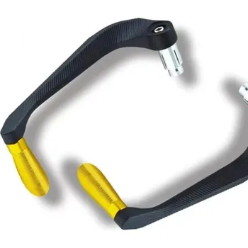 Motodoplněk Univerzální CNC hliníkové chrániče páček 7/8" 22 mm Ochranné páky na brzdu a spojku Motocykl Skútr Enduro Barevné doplňky zlatá