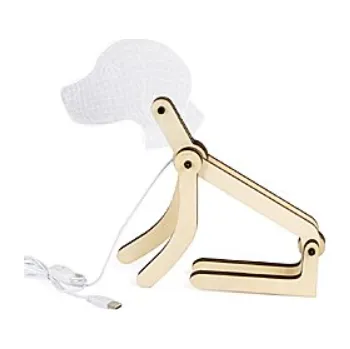 Stojací lampa Dekorativní USB lampa Dog