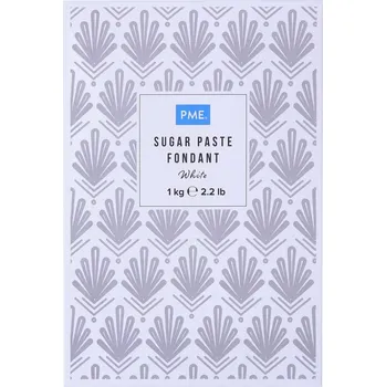 PME 1 kg - vanilková cukrová hmota k potahování a zdobení dortů, bílá