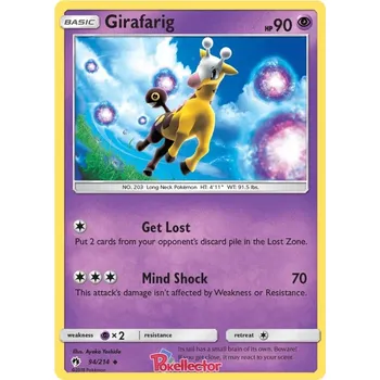 Sběratelská karetní hra Girafarig 094/214 - Lost Thunder Typ karty: Non-Holo