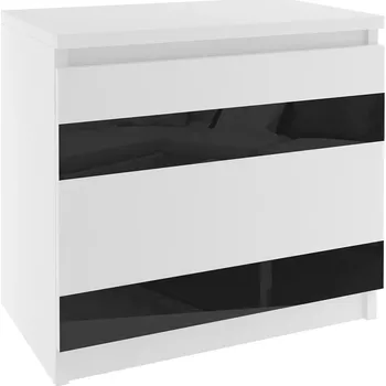 Noční stolek Noční stolek Belini bílý MH SN1/0/W/W/B/0