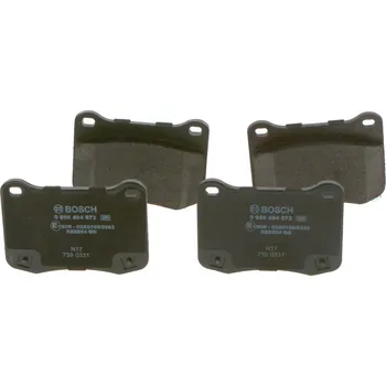 Brzdová destička Sada brzdových destiček, kotoučová brzda BOSCH 0 986 494 872