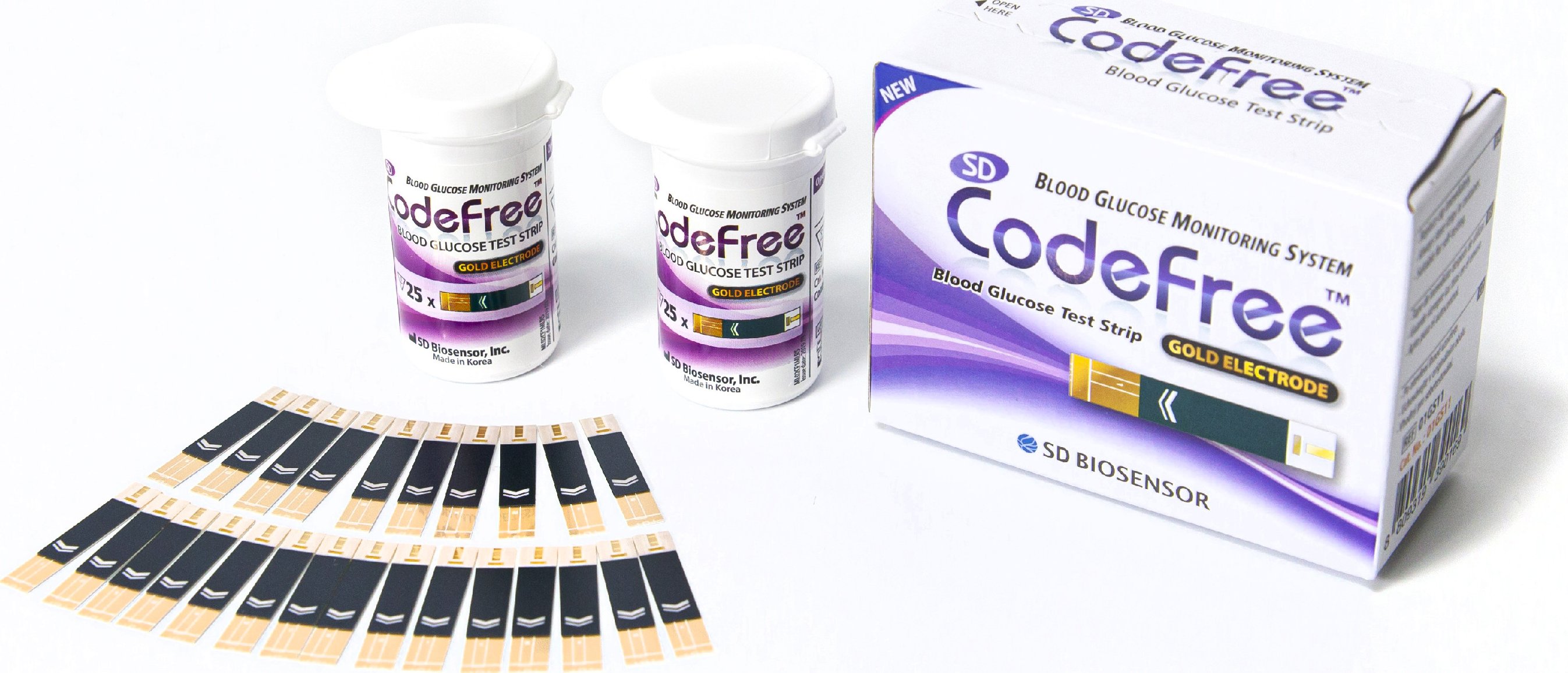 Celimed Testovací proužky pro SD CODEFREE 50 ks