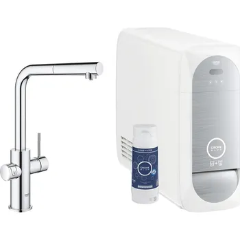 Vodovodní baterie GROHE 31927001 - Dřezová baterie BLUE HOME černá