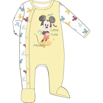Kojenecký overall Eplusm Kojenecký overal MICKEY chlapecký bíložlutý Barva: Bíložlutá, Velikost: 92