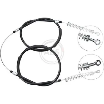 Lanko parkovací brzdy Tažné lanko, parkovací brzda A.B.S. K11495